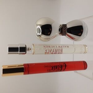 Perfume Bundle - Ralph Lauren Romance, Kate Spade New York Cherie, DKNY 24/7